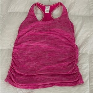 Danskin Now Pink Racerback Tank Top